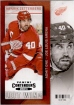 2013-14 Panini Contenders #44 Henrik Zetterberg	