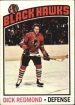 1976-77 O-Pee-Chee #12 Dick Redmond