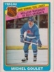 1984-85 O-Pee-Chee #384 Michel Goulet LL