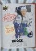 2024-25 Upper Deck Tim Hortons Rookie Retrospective In the Books #ITB4 Brock Boeser