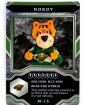 2021-22 Upper Deck MVP Mascot Gaming Cards Sparkle #M15 Nordy