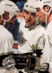 1991-92 Pro Set Platinum #142 Kings (Gretzky back)