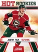 2010/2011 Score Hot Rookies / Justin Falk