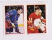 1985/1986 O-Pee-Chee Sticker Inserts / C. Wilson / B. Beck