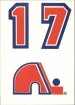 1989-90 Topps Sticker Inserts #20 Quebec Nordiques