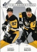 2024-25 SP Authentic Collaborations #C10 Sidney Crosby / Evgeni Malkin
