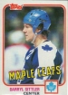 1981/1982 Topps / Darryl Sittler