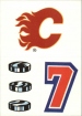 1989-90 Topps Sticker Inserts #18 Calgary Flames