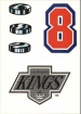1989-90 Topps Sticker Inserts #22 Los Angeles Kings