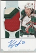 2012-13 Dominion Autographed Rookie Patches Parallel #128 Kris Foucault /72