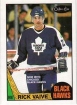 1987-88 O-Pee-Chee #155 Rick Vaive