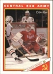 1991-92 O-Pee-Chee Inserts #29R Central Red Army Team / Maxim Mikhailovsky 