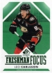 2023-24 SP Authentic Freshman Focus Green #FF2 Leo Carlsson