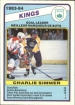 1984-85 O-Pee-Chee #358 Charlie Simmer SL