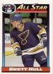 1991-92 O-Pee-Chee #259 Brett Hull