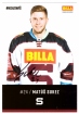 Podepsan klubov karta HC SPARTA PRAHA / Mat Sukel + originln podpis