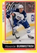 2013-14 O-Pee-Chee Stickers #SBU Alexander Burmistrov