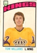 1976-77 O-Pee-Chee #319 Tom Williams