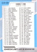 2020-21 O-Pee-Chee Blue #100 Checklist