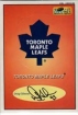 1995/1996 Imperial Stickers / Doug Gilmour titn podpis