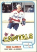 1981-82 O-Pee-Chee #347 Mike Gartner