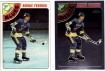 1978/1979 Topps + 2002 Topps Chrome Reprint 4 /  Bernie Federenko