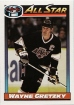 1991-92 O-Pee-Chee #258 Wayne Gretzky AS