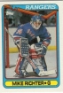 1990-91 Topps #330 Mike Richter RC