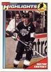 1991-92 O-Pee-Chee #201 Wayne Gretzky HL UER