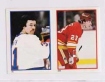 1985/1986 O-Pee-Chee Sticker Inserts / P. Reinhart / B. Smith