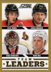 2013-14 Score Gold #570 Kyle Turris TL/Sergei Gonchar/Chris Neil/Craig Anderson