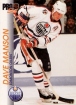 1992-93 Pro Set #55 Dave Manson