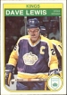 1982-83 O-Pee-Chee #157 Dave Lewis