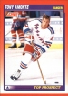 1991-92 Score Canadian Bilingual #288 Tony Amonte TP RC