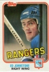 1981/1982 Topps / Ed Johnstone