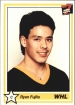 1990-91 7th Inning Sketch WHL #105 Ryan Fujita