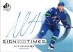 2024-25 SP Authentic Sign of the Times #SOTTNH Nils Hoglander 