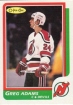 1986-87 O-Pee-Chee #10 Greg Adams RC