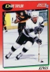 1991-92 Score Canadian Bilingual #214 Dave Taylor