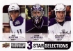 2008/2009 NHL Collector's Choice 3 Star Selections / Kopitar LaBarbera Frolov