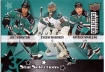 2009-10 Collector's Choice #225 Evgeni Nabokov / Joe Thornton / Patrick Marleau