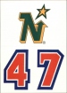 1989-90 Topps Sticker Inserts #29 Minn. North Stars DP