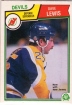 1983-84 O-Pee-Chee #158 Dave Lewis