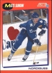 1991-92 Score Canadian Bilingual #130 Mats Sundin