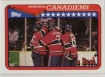 1990-91 Topps #346 Canadiens Team