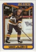 1990-91 Topps #341 Mike Lalor RC