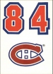 1989-90 Topps Sticker Inserts #23 Montreal Canadiens