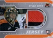 2011-12 Between The Pipes Jerseys Silver #M50 Tyler Bunz