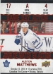 2017-18 Upper Deck Tim Hortons Game Day Action #GDA4 Auston Matthews