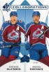 2024-25 SP Authentic Collaborations Blue #C3 Nathan MacKinnon Mikko Rantanen